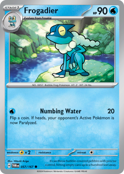 Frogadier #57 Twilight Masquerade