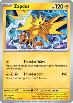 Zapdos #65 Twilight Masquerade