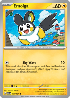 Emolga #69 Twilight Masquerade