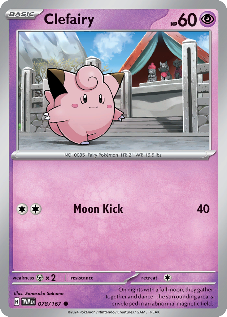 Clefairy #78 Twilight Masquerade