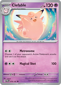 Clefable #79 Twilight Masquerade