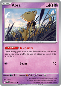 Abra #80 Twilight Masquerade