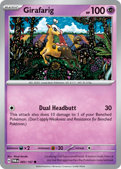 Girafarig #83 Twilight Masquerade