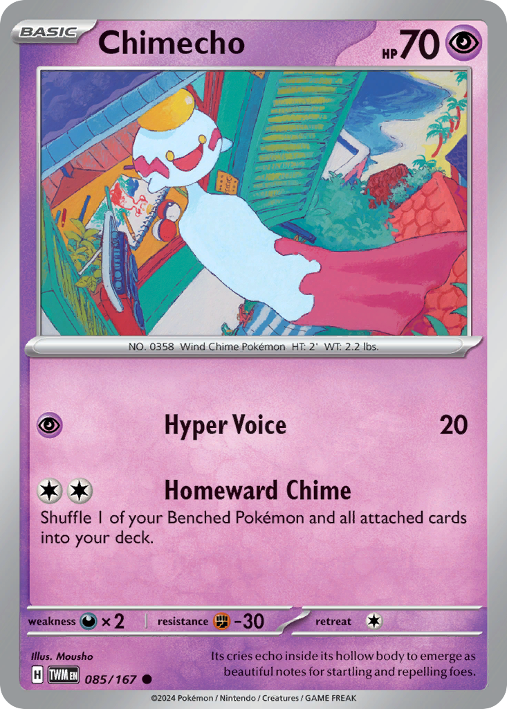 Chimecho #85 Twilight Masquerade