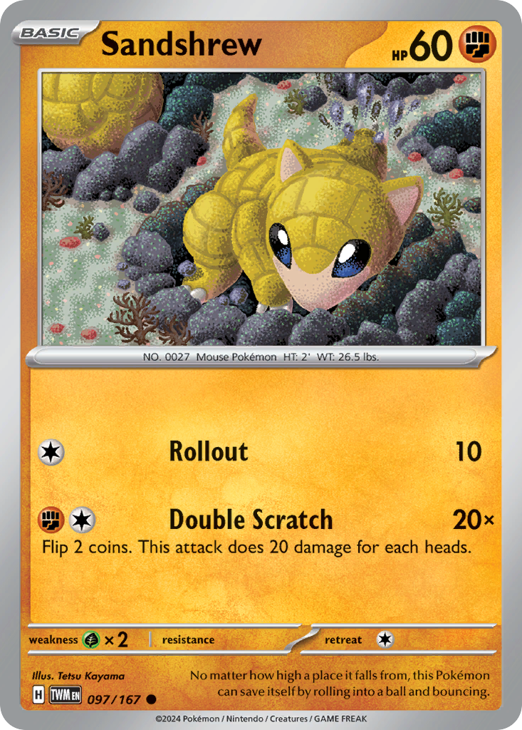 Sandshrew #97 Twilight Masquerade