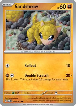 Sandshrew #97 Twilight Masquerade