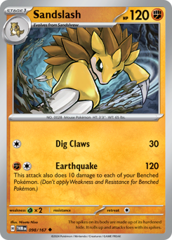 Sandslash #98 Twilight Masquerade