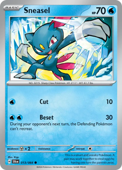 Sneasel #13 Shrouded Fable