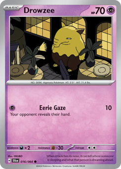Drowzee #16 Shrouded Fable