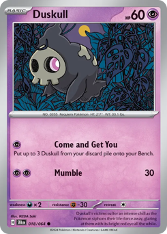 Duskull #18 Shrouded Fable