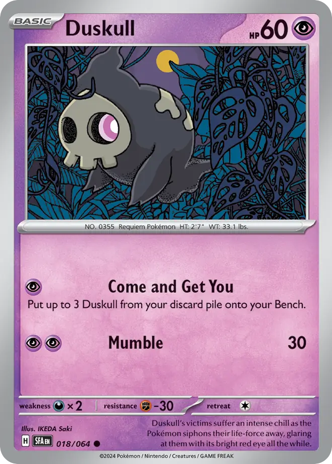 Duskull #18 Shrouded Fable