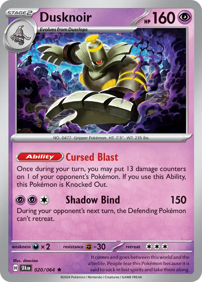 Dusknoir #20 Shrouded Fable