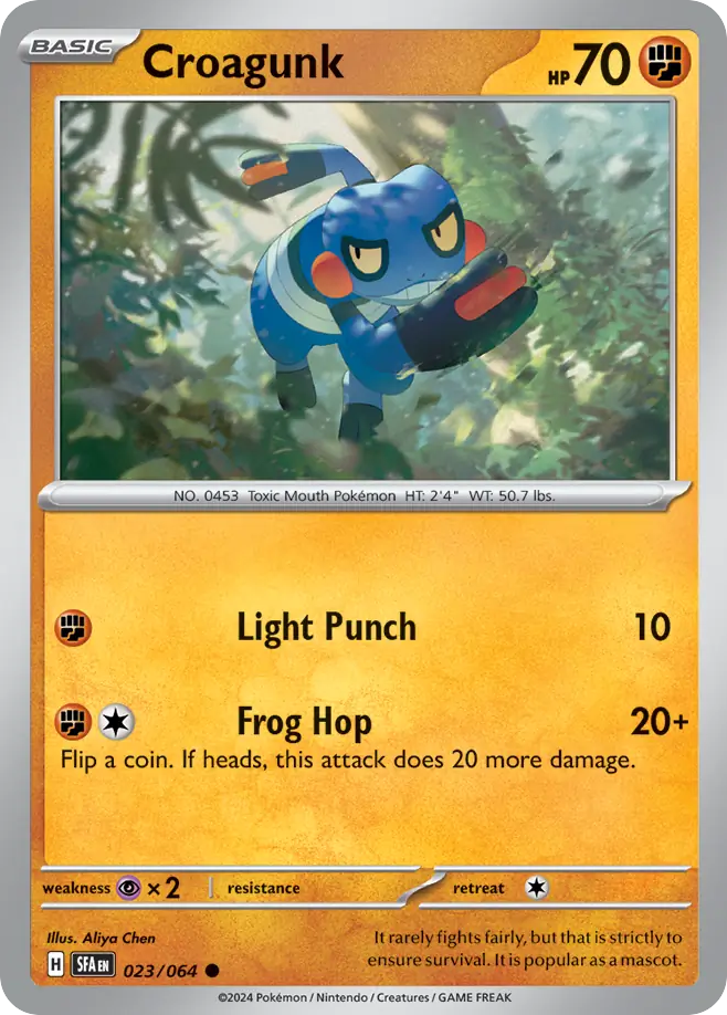 Croagunk #23 Shrouded Fable