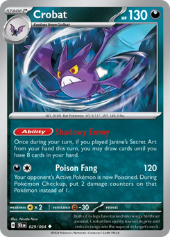 Crobat #29 Shrouded Fable