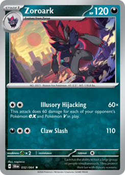 Zoroark #32 Shrouded Fable