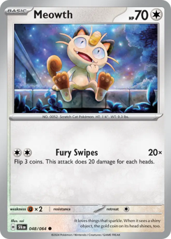 Meowth #48 Shrouded Fable