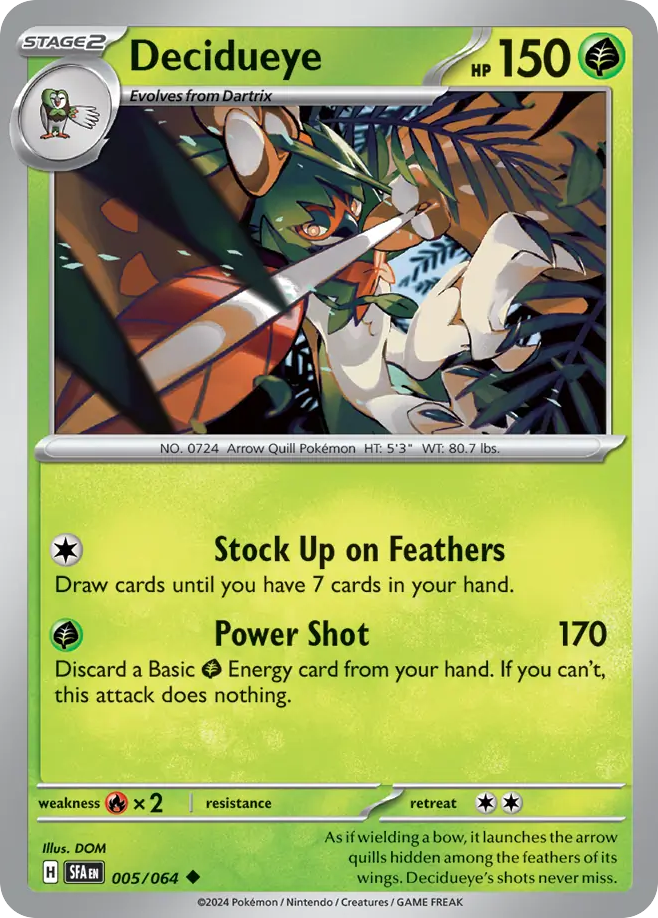 Decidueye #5 Shrouded Fable