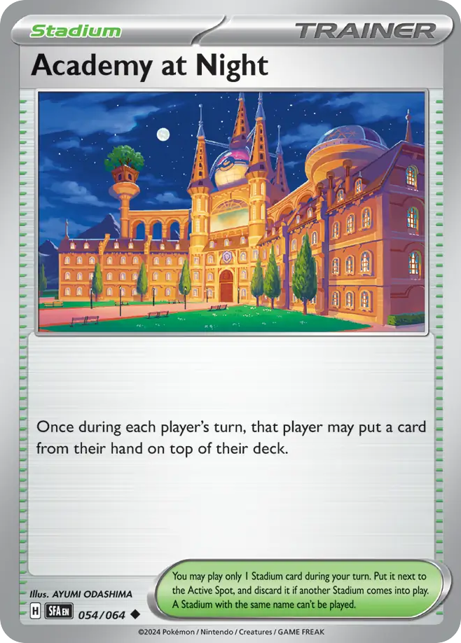 Academy at Night #54 Shrouded Fable