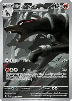 Houndoom #66 Shrouded Fable