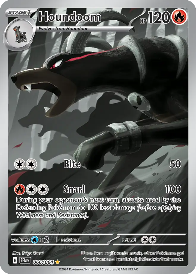 Houndoom #66 Shrouded Fable
