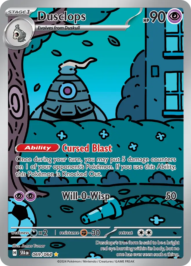 Dusclops #69 Shrouded Fable