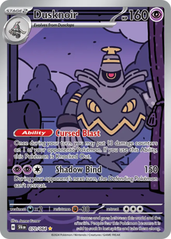 Dusknoir #70 Shrouded Fable