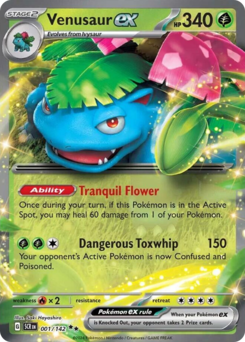 Venusaur ex #1 Stellar Crown