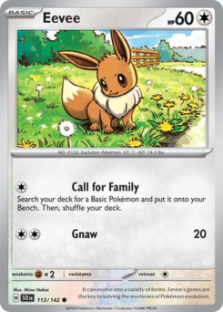 Eevee Stellar Crown #113