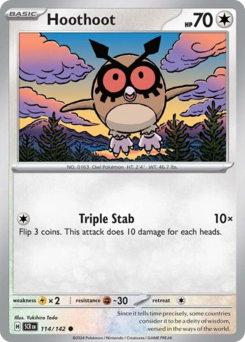 Hoothoot #114 Stellar Crown
