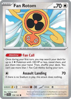 Fan Rotom #118 Stellar Crown