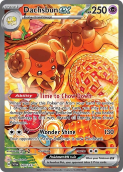Dachsbun ex — Stellar Crown chase card