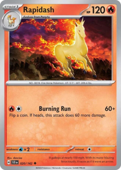 Rapidash #20 Stellar Crown