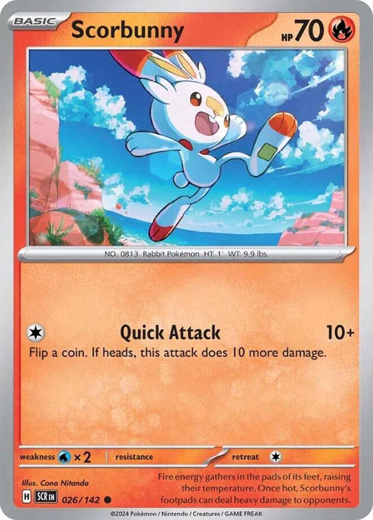 Scorbunny #26 Stellar Crown