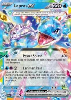 Lapras ex #32 Stellar Crown