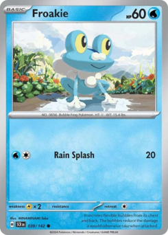 Froakie #39 Stellar Crown