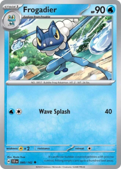 Frogadier #40 Stellar Crown