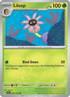 Lileep #5 Stellar Crown