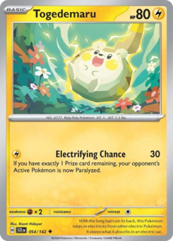 Togedemaru #54 Stellar Crown