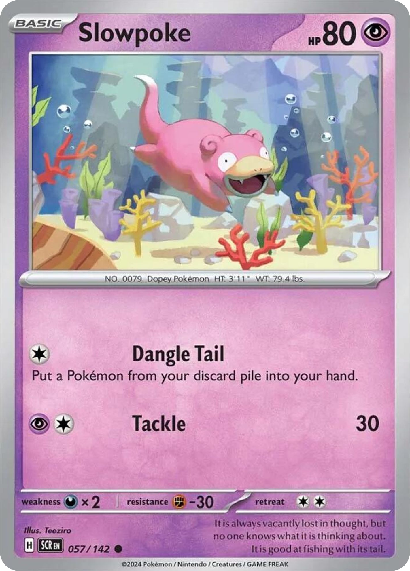 Slowpoke #57 Stellar Crown