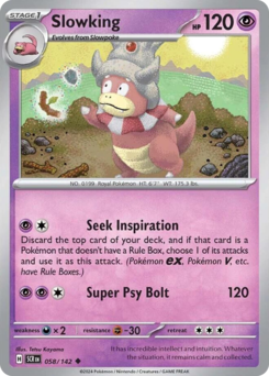 Slowking #58 Stellar Crown