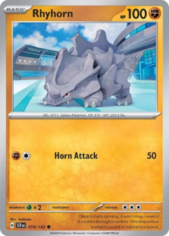 Rhyhorn #74 Stellar Crown