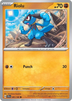 Riolu #81 Stellar Crown