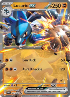 Lucario ex #82 Stellar Crown