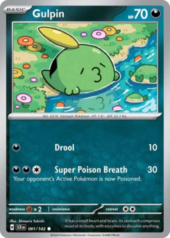 Gulpin #91 Stellar Crown