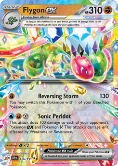 Flygon ex #106 Surging Sparks