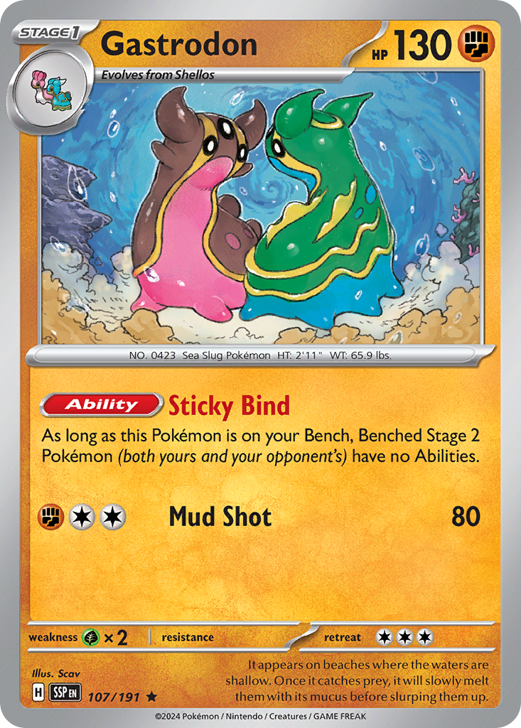 Gastrodon #107 Surging Sparks