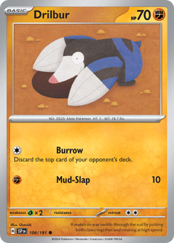 Drilbur #108 Surging Sparks