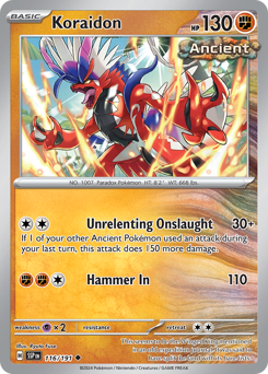 Koraidon #116 Surging Sparks