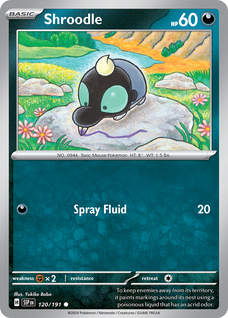 Shroodle #120 Surging Sparks