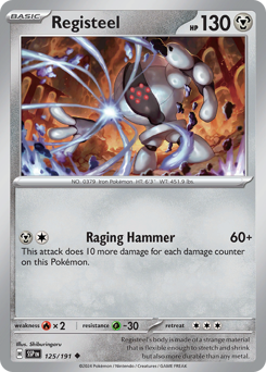 Registeel #125 Surging Sparks
